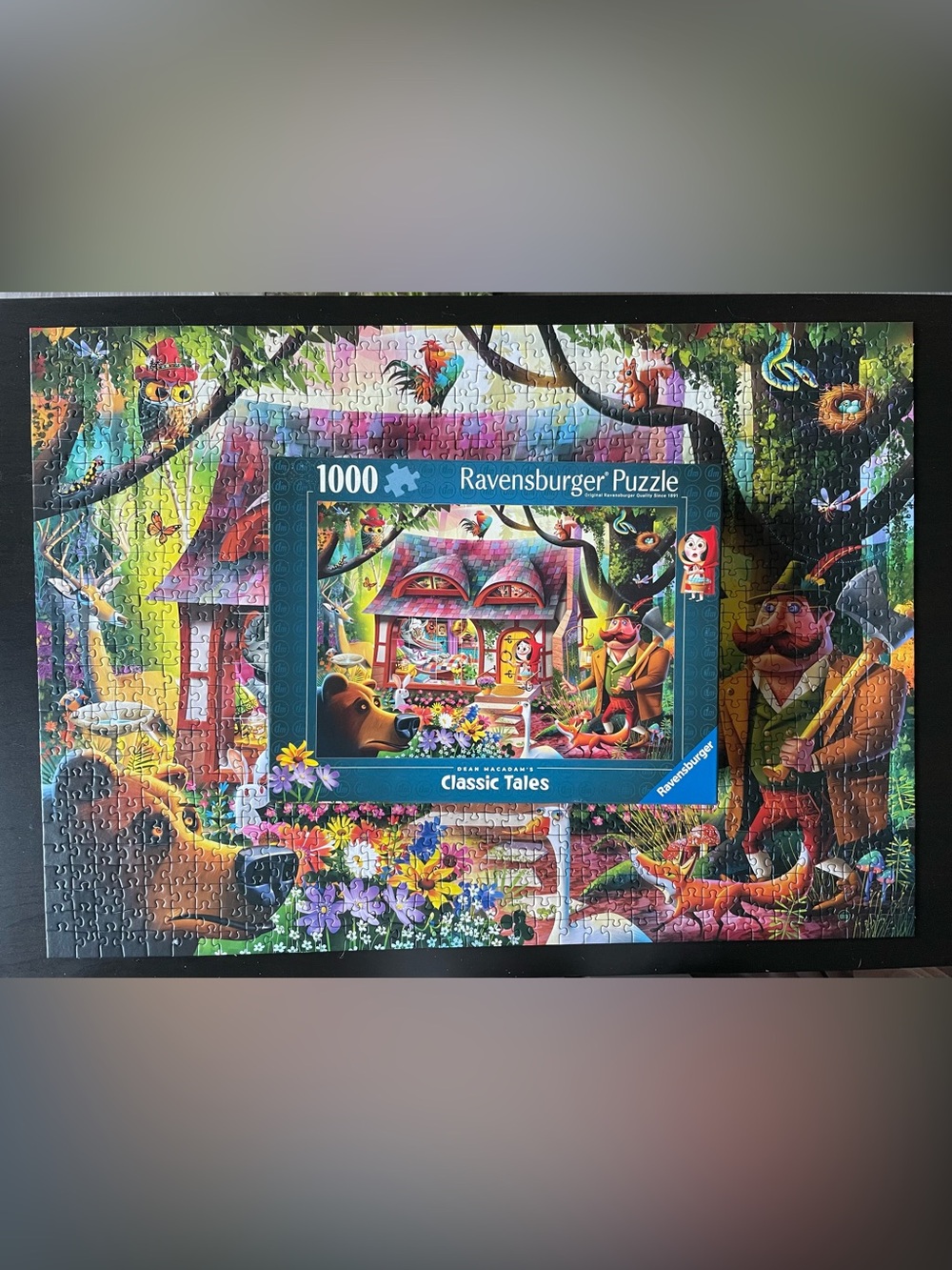 Ravensburger Classic Tales Puzzle - Come In, Red Riding Hood